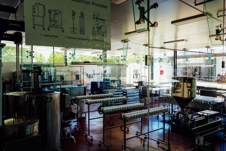 Formulation and filling line